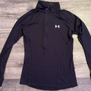 Black Under Armour 1/4 zip up